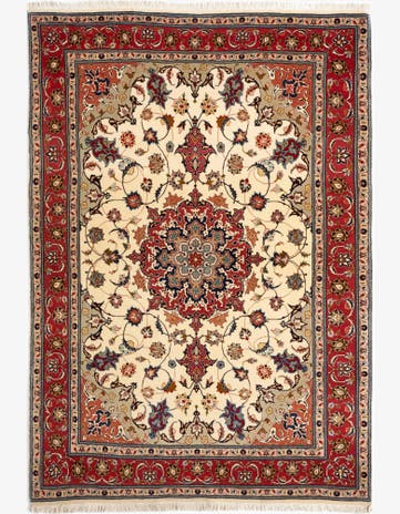 5' x 7' 3 Tabriz Rug