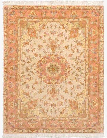 4' 11 x 6' 8 Tabriz Rug
