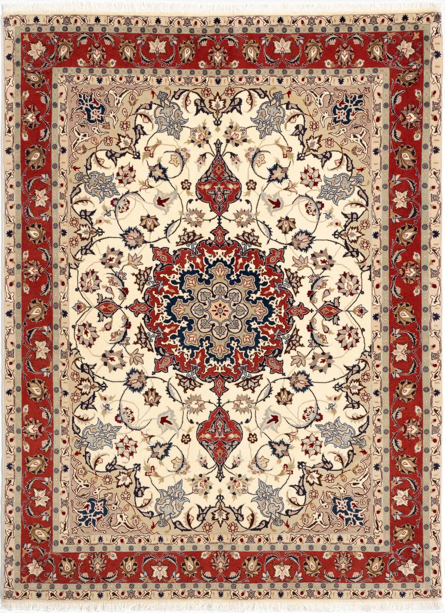 4' 11 x 6' 9 Tabriz Rug