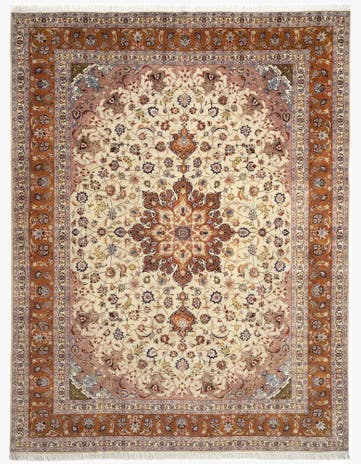 9' 11 x 13' 1 Tabriz Rug