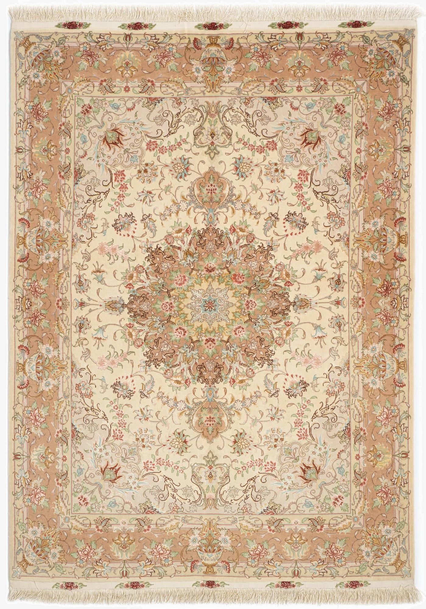 5' x 6' 11 Tabriz Rug