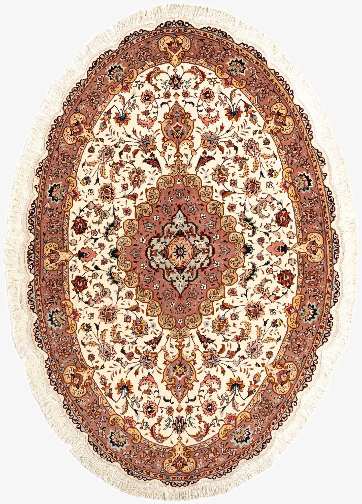 4' 9 x 6' 9 Tabriz Rug