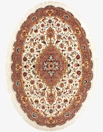 4' 9 x 6' 9 Tabriz Rug