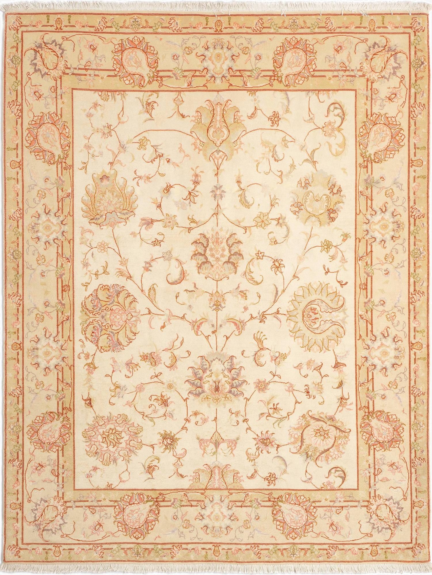 5' x 6' 7 Tabriz Rug