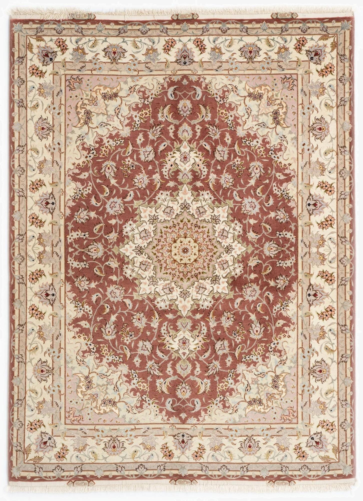 4' 11 x 6' 10 Tabriz Rug