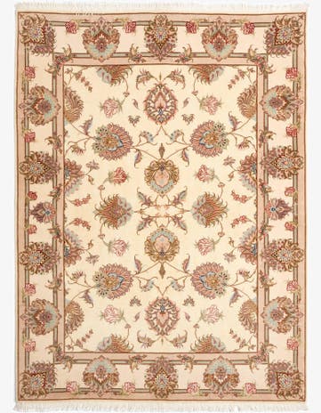 4' 11 x 6' 11 Tabriz Rug