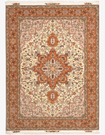 4' 11 x 6' 9 Tabriz Rug