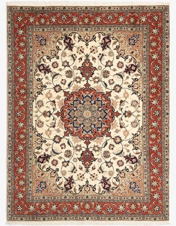 5' 1 x 6' 8 Tabriz Rug