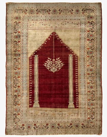 3' 11 x 5' 6 Tabriz Rug