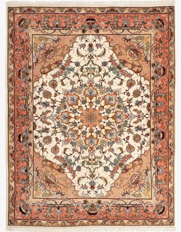 4' 11 x 6' 7 Tabriz Rug