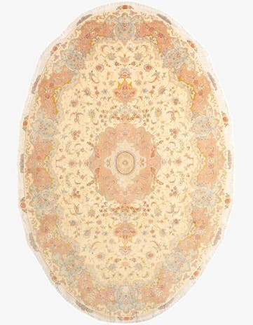 6' 9 x 10' Tabriz Rug