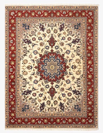 5' 1 x 6' 6 Tabriz Rug