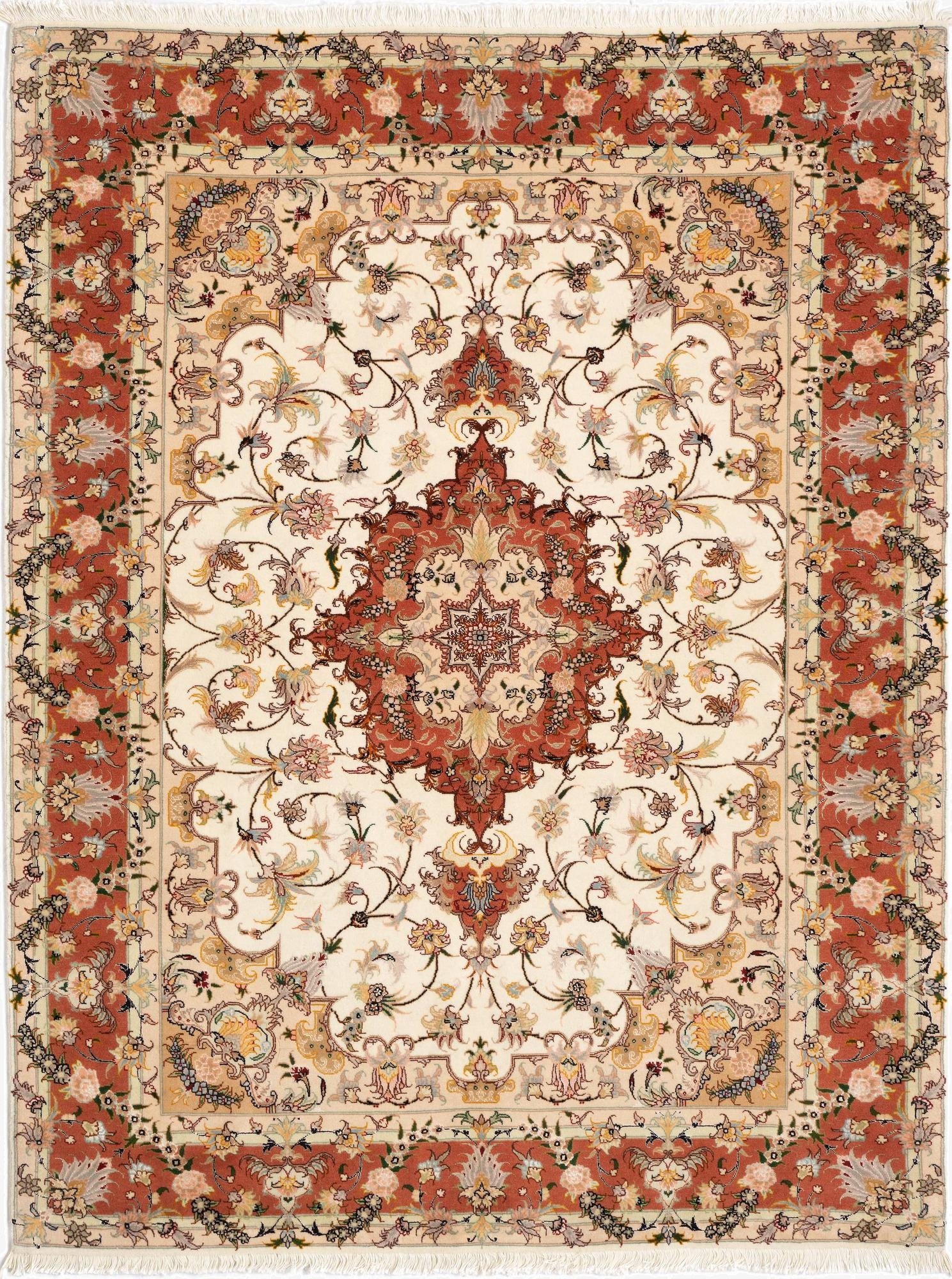 4' 10 x 6' 6 Tabriz Rug