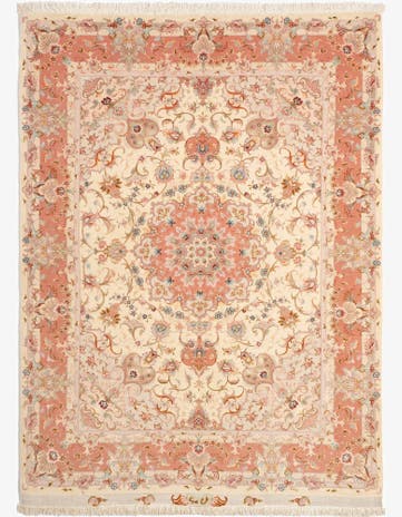 4' 11 x 6' 11 Tabriz Rug