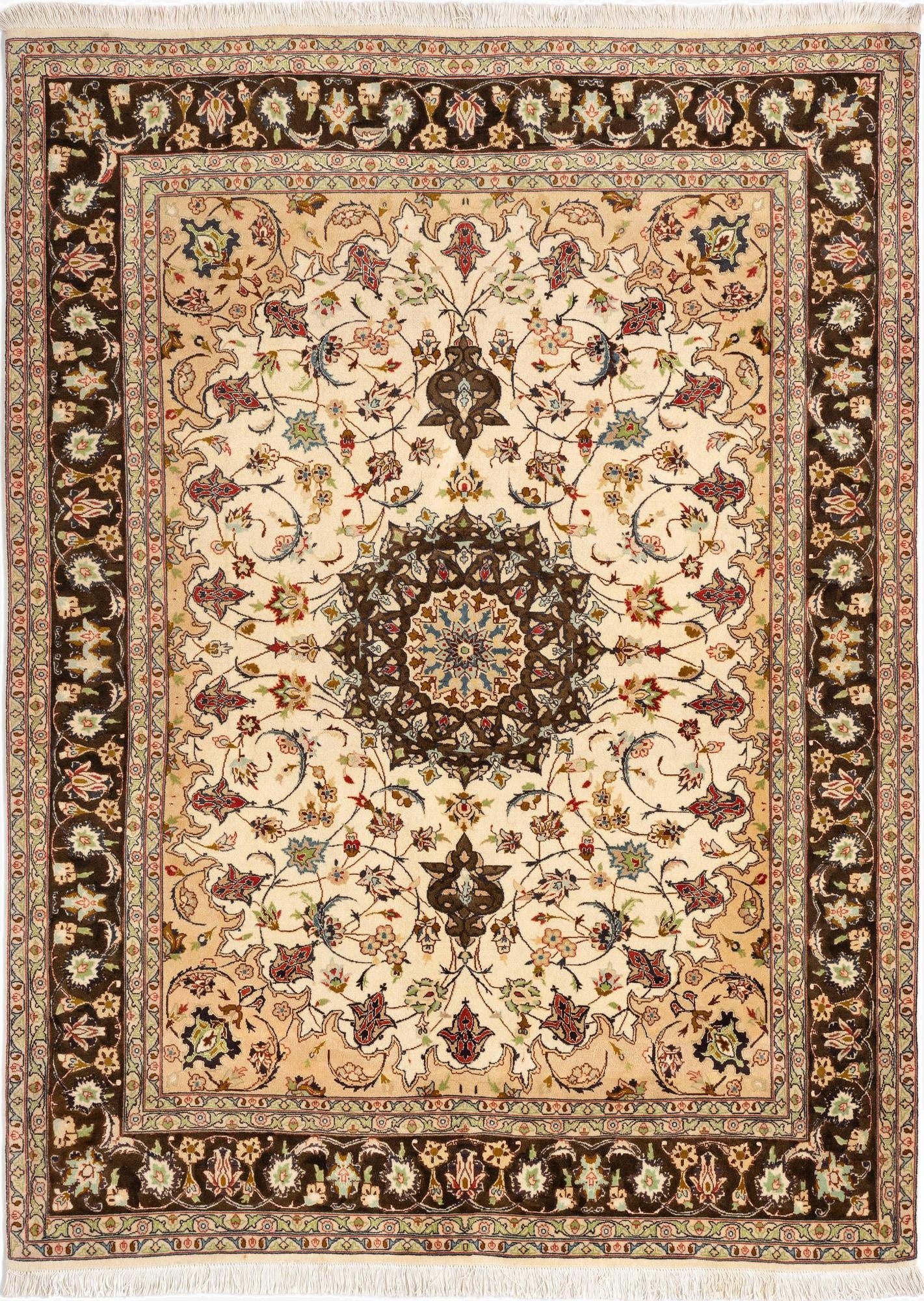 4' 11 x 6' 9 Tabriz Rug