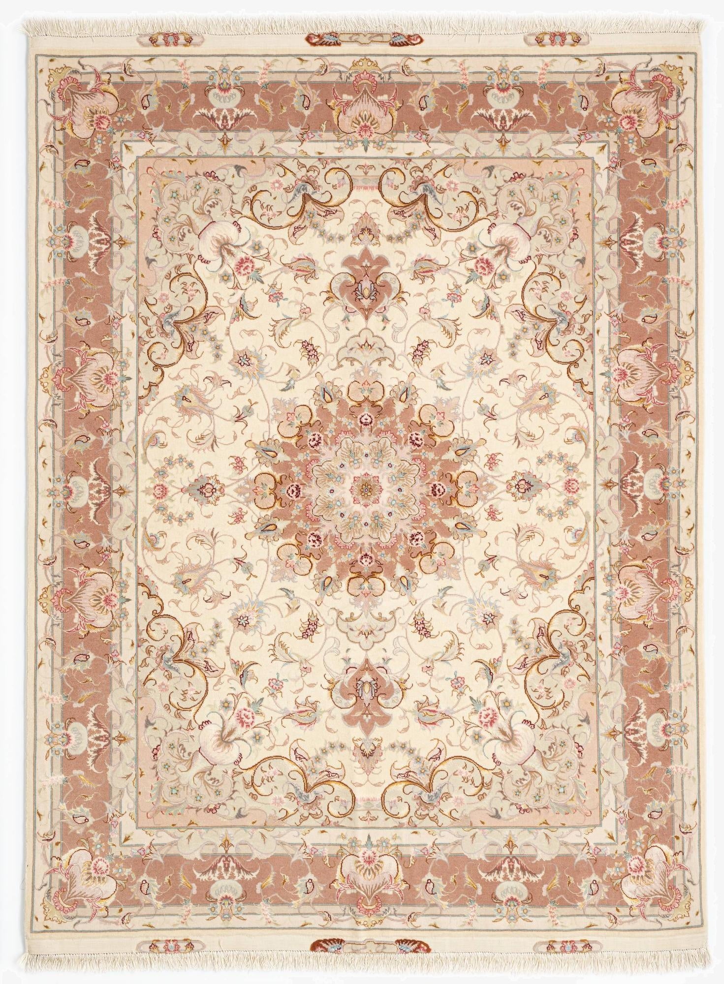 5' x 6' 10 Tabriz Rug