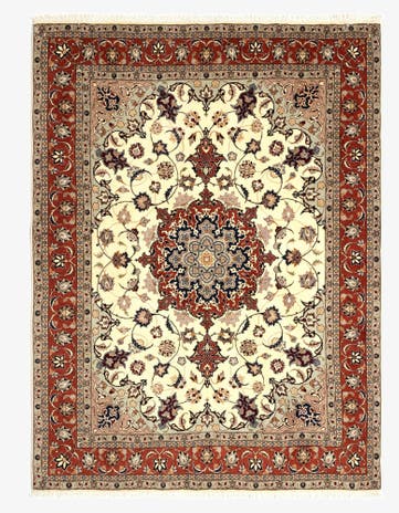 5' 1 x 6' 9 Tabriz Rug