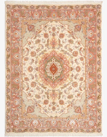 4' 11 x 6' 8 Tabriz Rug