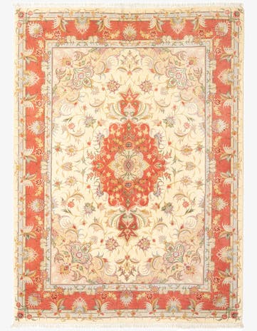 4' 11 x 6' 11 Tabriz Rug