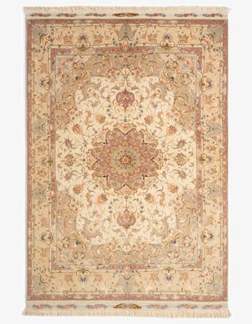 4' 11 x 7' Tabriz Rug