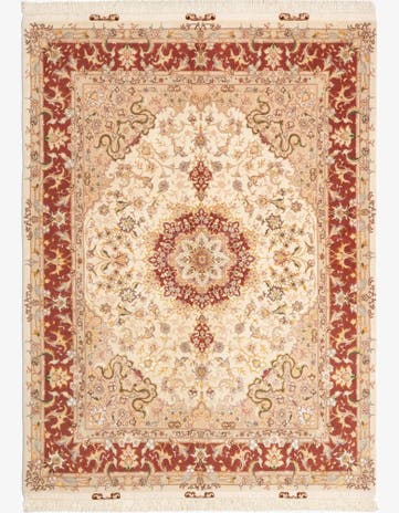 5' 1 x 6' 10 Tabriz Rug