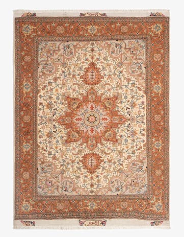 5' 1 x 6' 9 Tabriz Rug