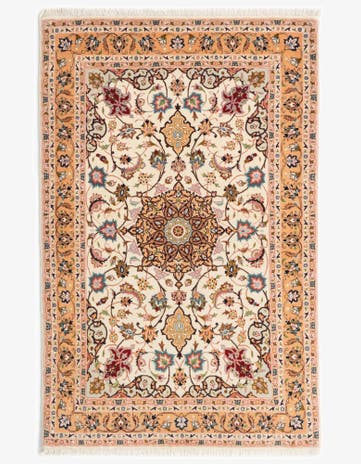 3' 5 x 5' Tabriz Rug