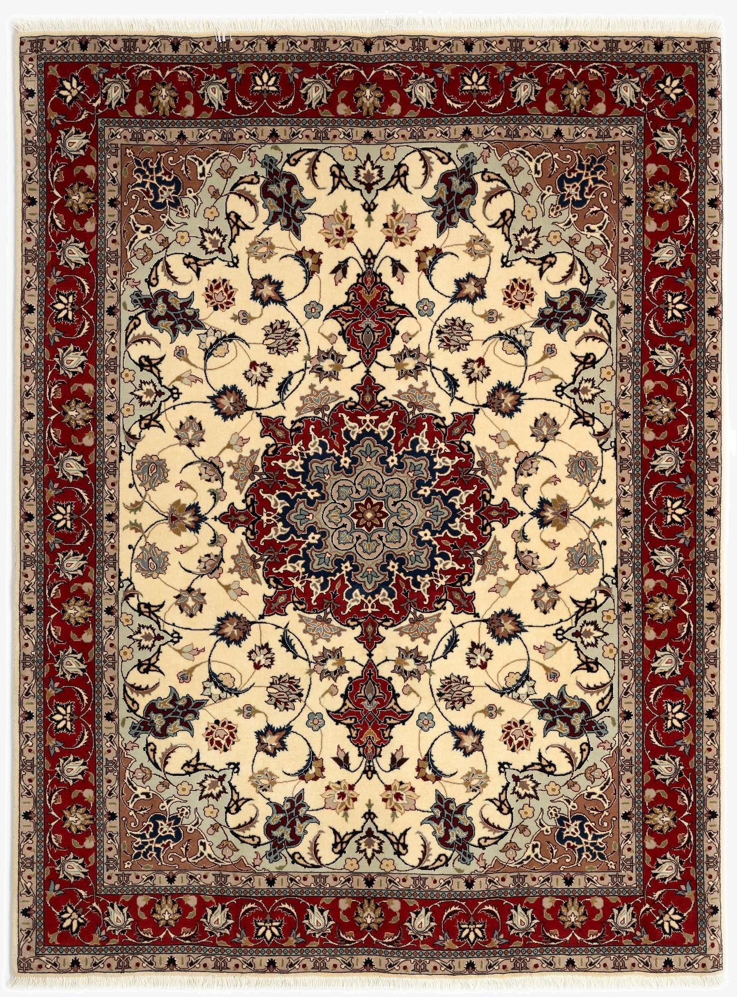 4' 11 x 6' 6 Tabriz Rug