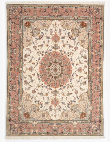 4' 11 x 6' 8 Tabriz Rug