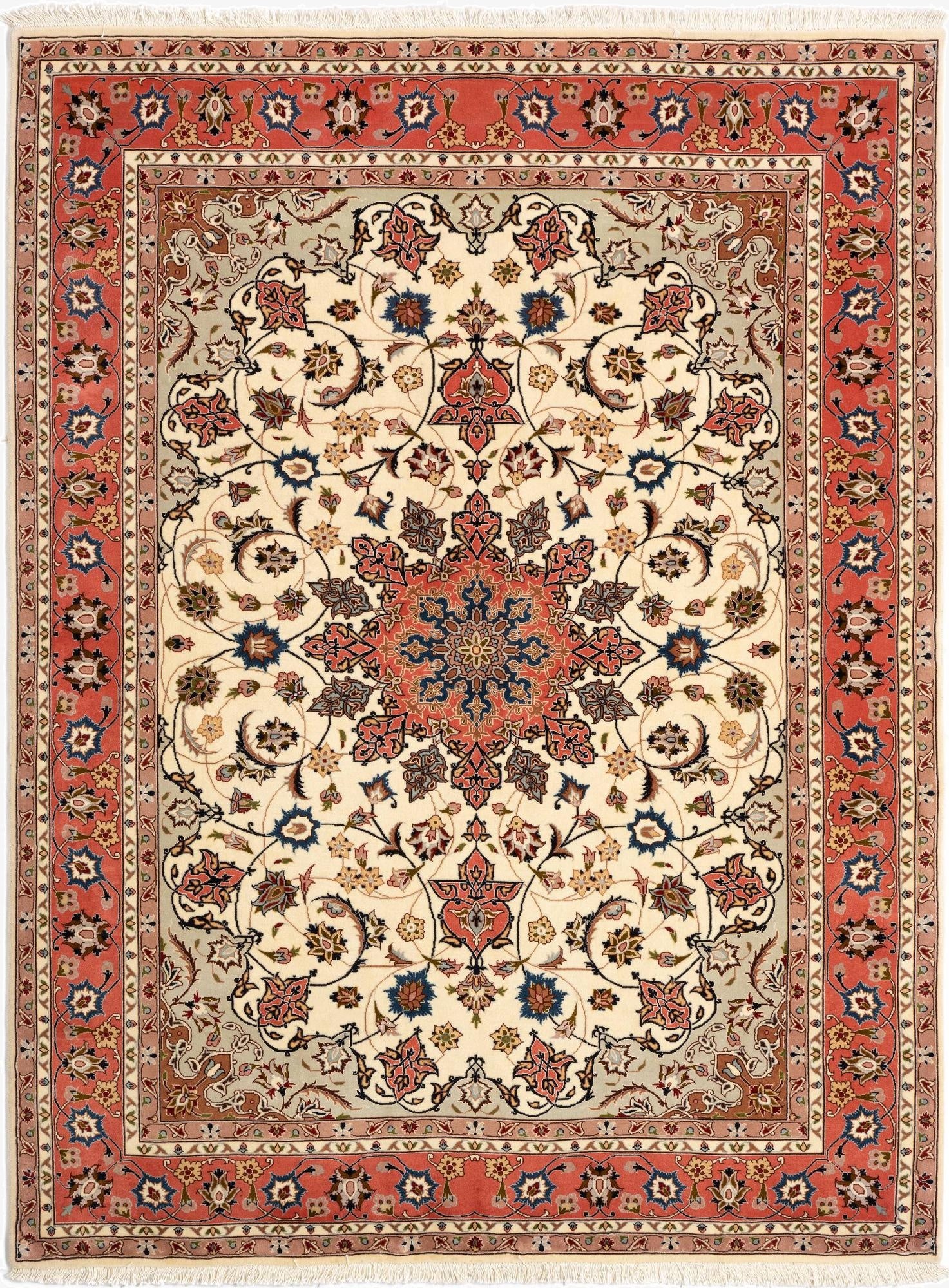 4' 11 x 6' 7 Tabriz Rug