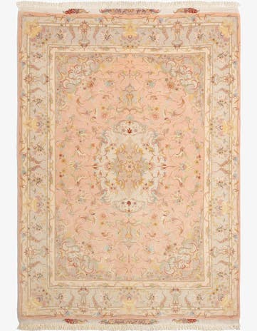 4' 11 x 7' Tabriz Rug