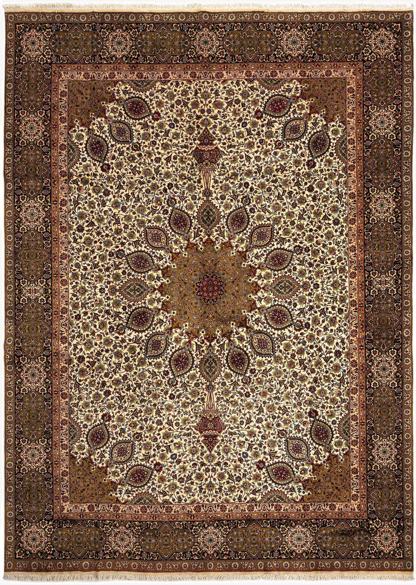 9' 9 x 13' 7 Tabriz Rug