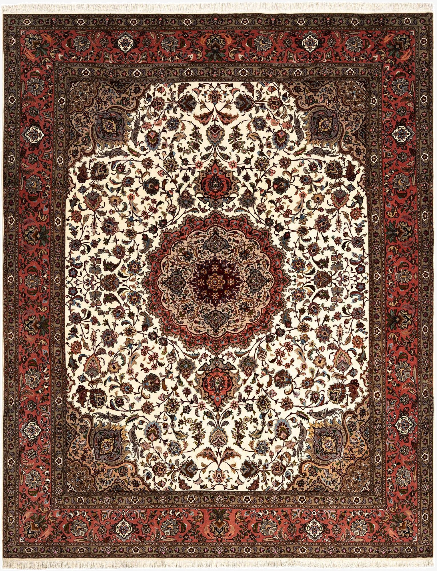 8' 2 x 10' 1 Tabriz Rug