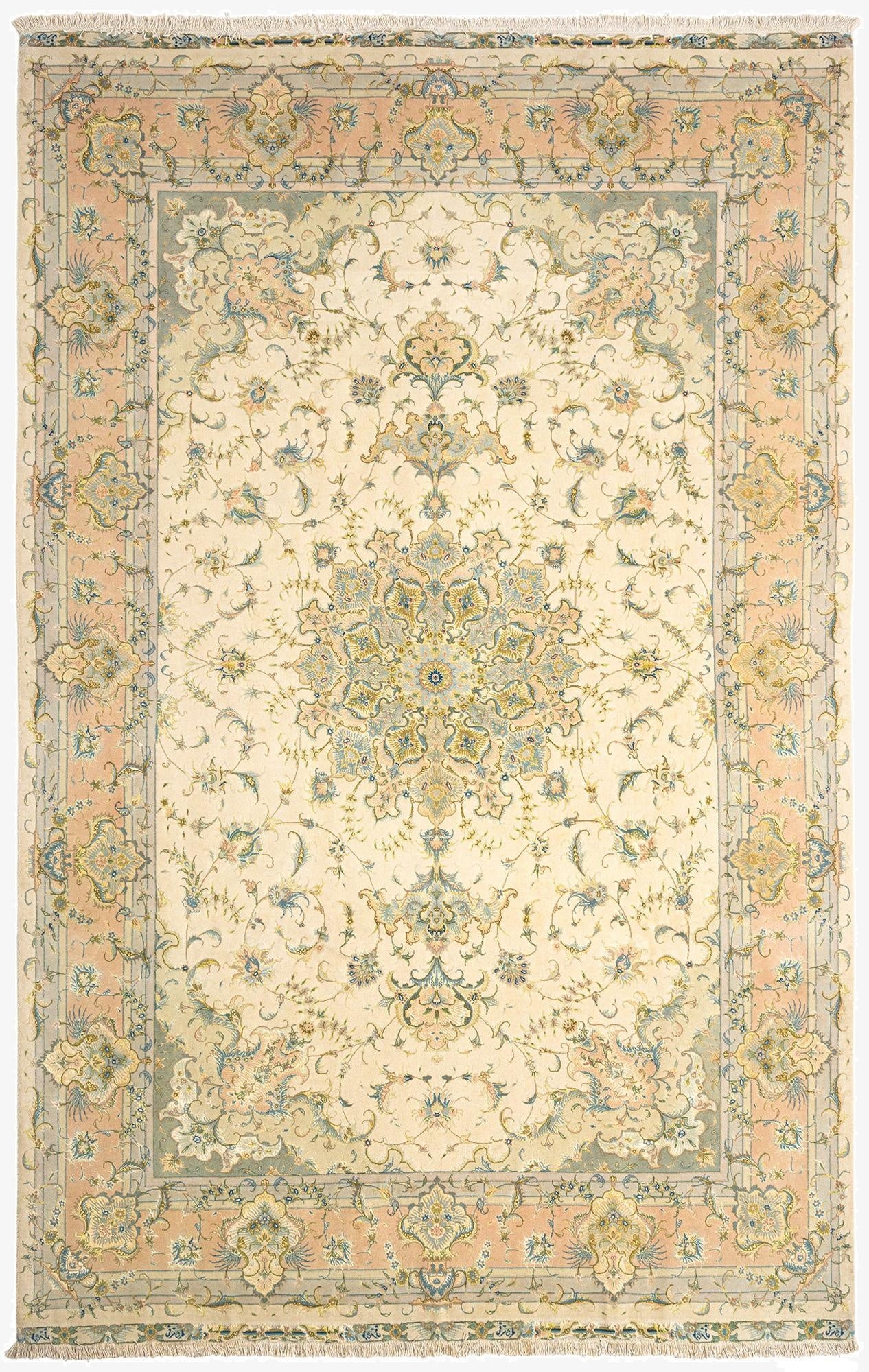 6' 6 x 10' 3 Tabriz Rug