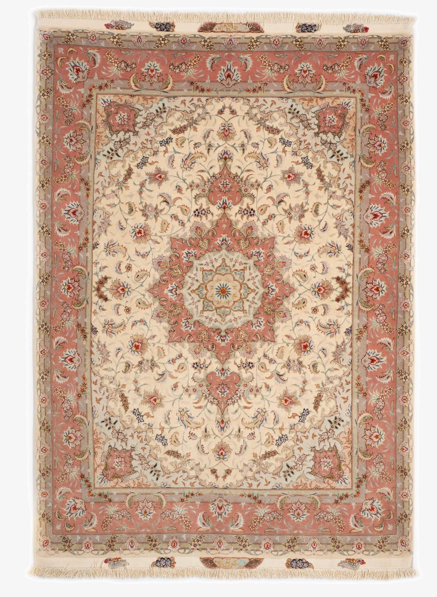 4' 11 x 6' 11 Tabriz Rug