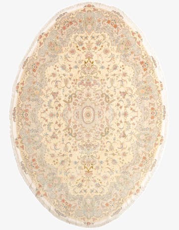 6' 11 x 10' Tabriz Rug