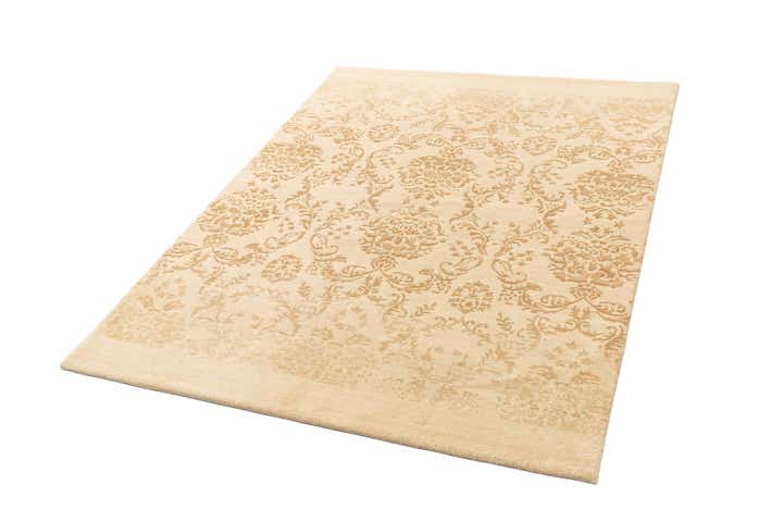 4' 10 x 6' 8 Hand Knotted Tibet Oriental Wool Rug