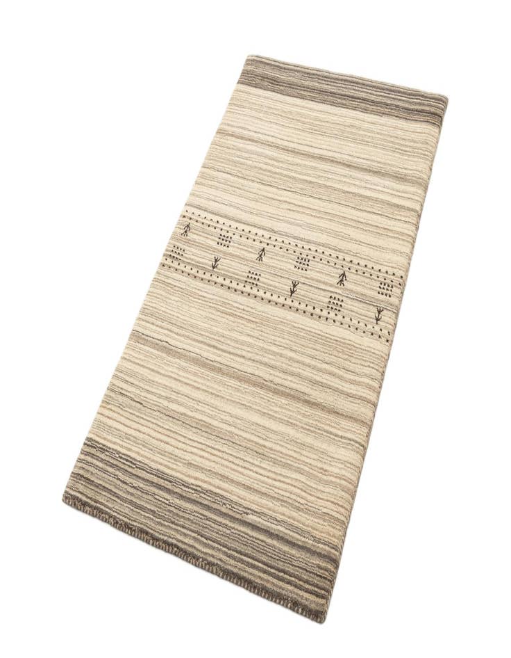 Detail image of 2' 4 x 4' Hand Knotted Tibet Wool Rug