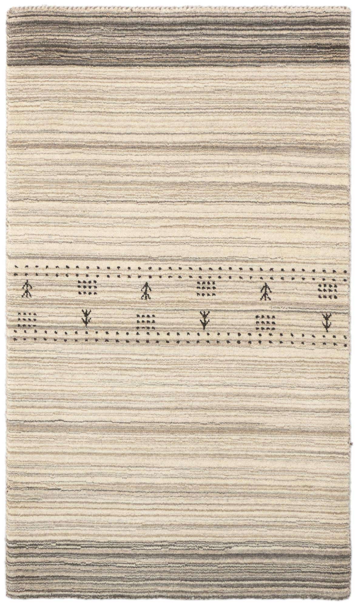 2' 4 x 4' Hand Knotted Tibet Wool Rug