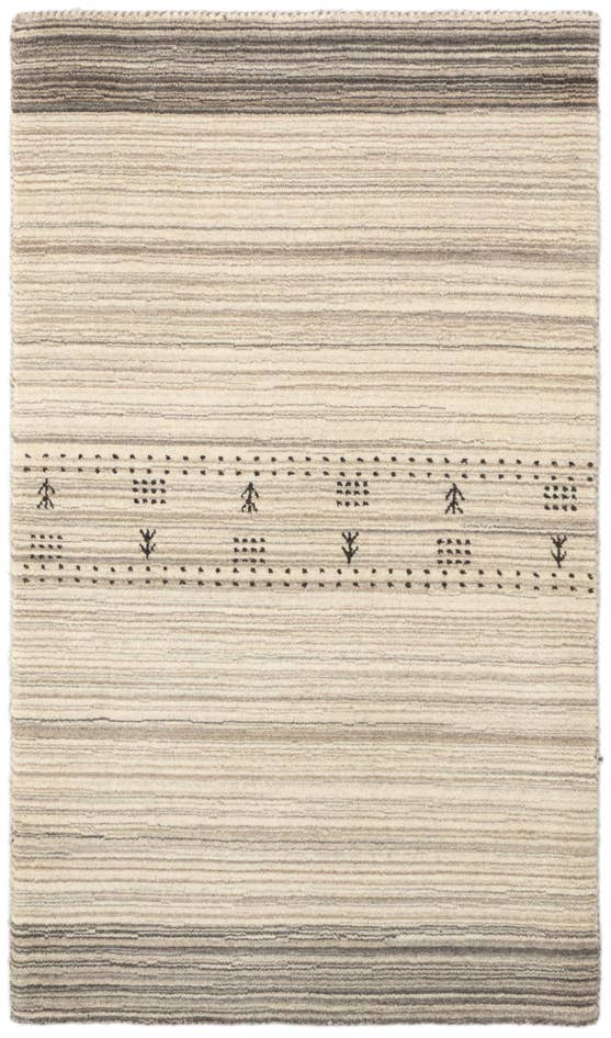 Detail image of 2' 4 x 4' Hand Knotted Tibet Wool Rug