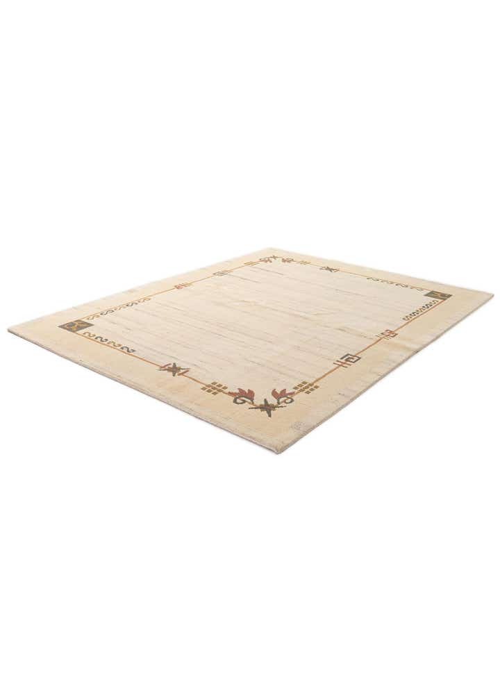 6' 7 x 8' 2 Hand Knotted Tibet Wool Rug