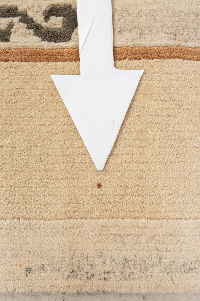 6' 7 x 8' 2 Hand Knotted Tibet Wool Rug
