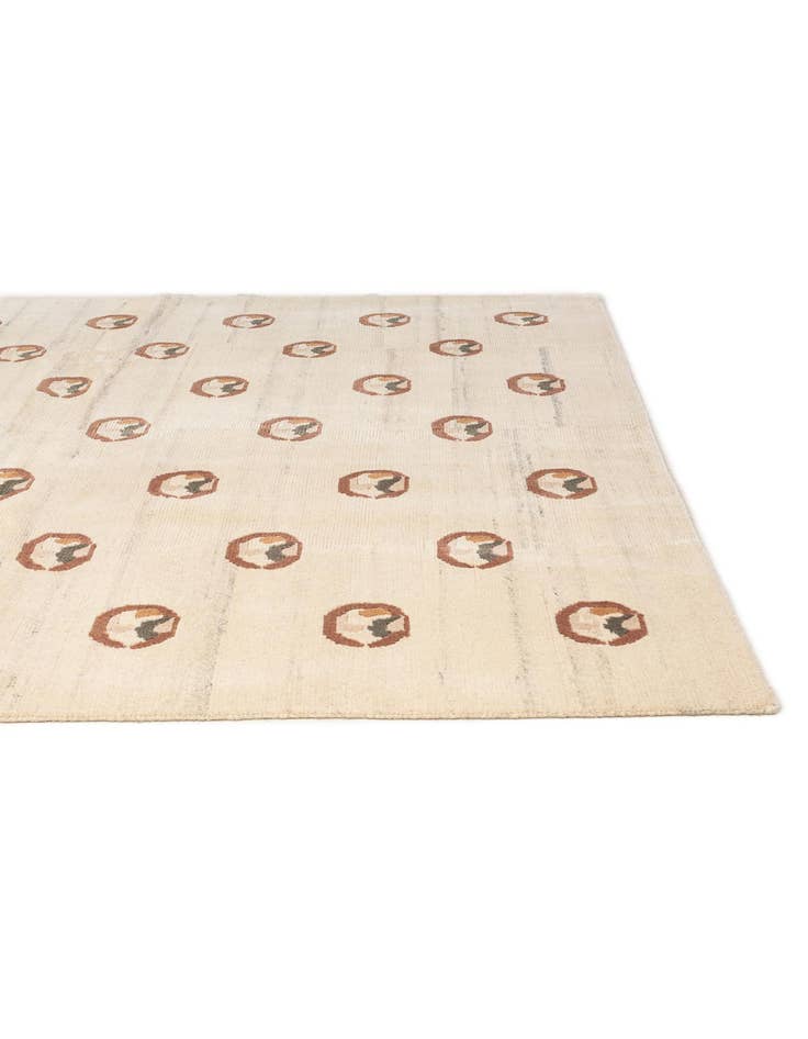 Detail image of 6' 8 x 8' 1  Hand Knotted Tibet Wool Rug