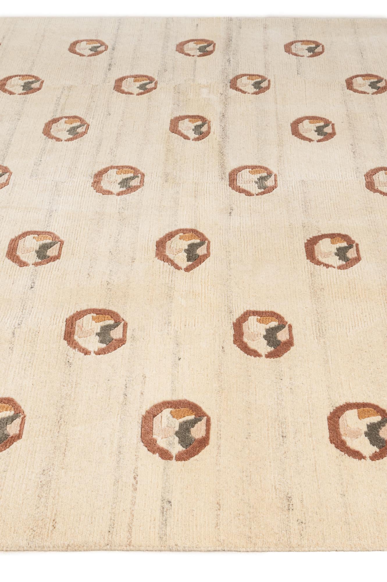 6' 8 x 8' 1 Hand Knotted Tibet Wool Rug