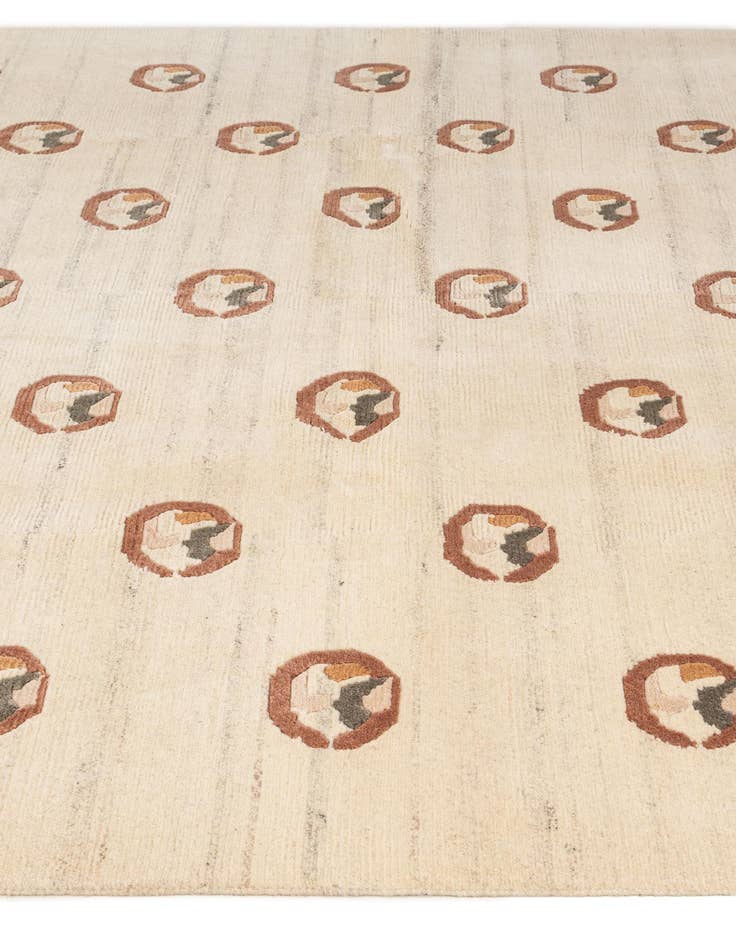 Detail image of 6' 8 x 8' 1  Hand Knotted Tibet Wool Rug