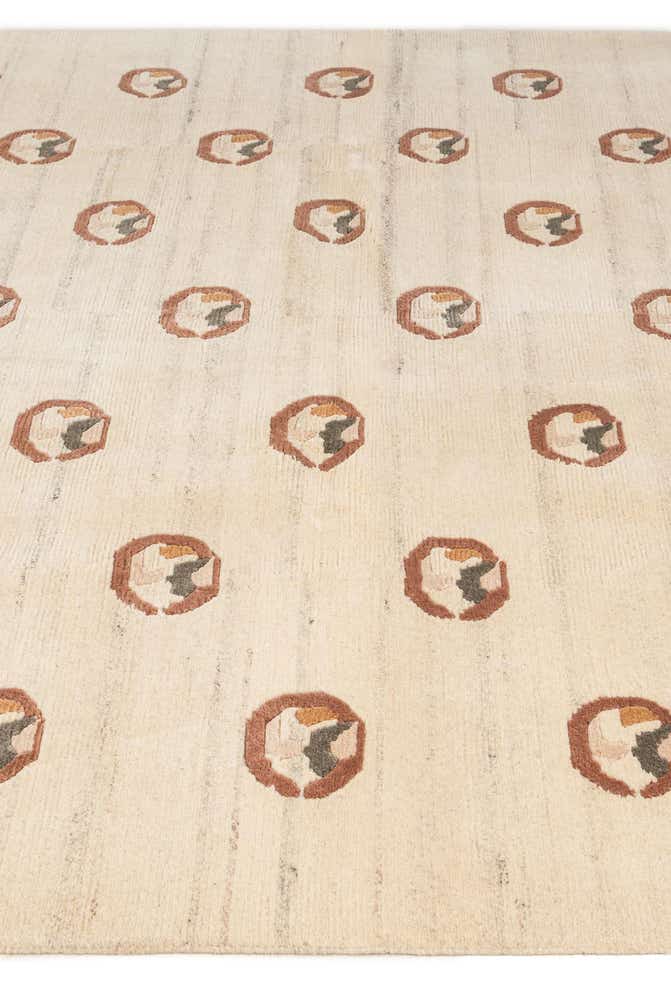 6' 8 x 8' 1 Hand Knotted Tibet Wool Rug