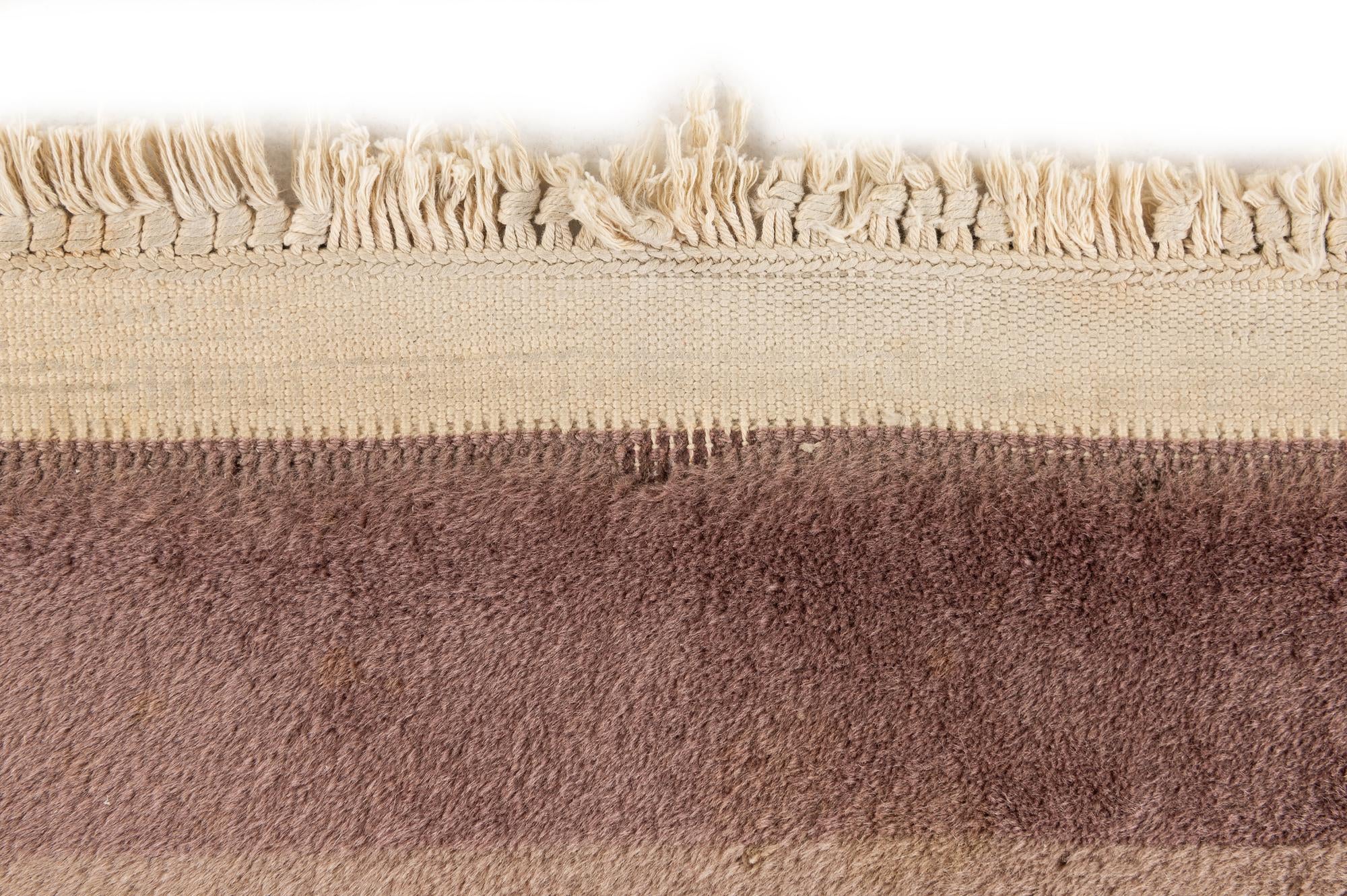 5' x 8' 2 Hand Knotted Tibet Wool Rug