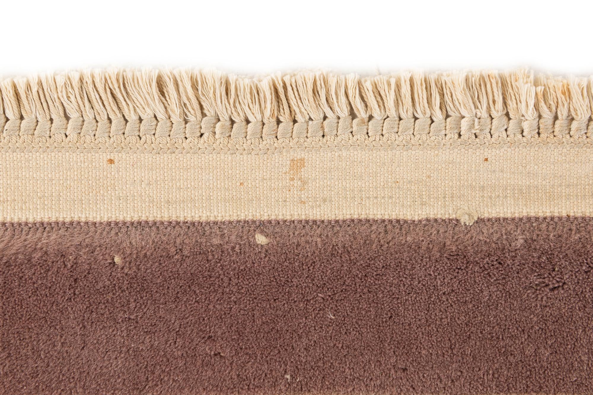 5' x 8' 2 Hand Knotted Tibet Wool Rug