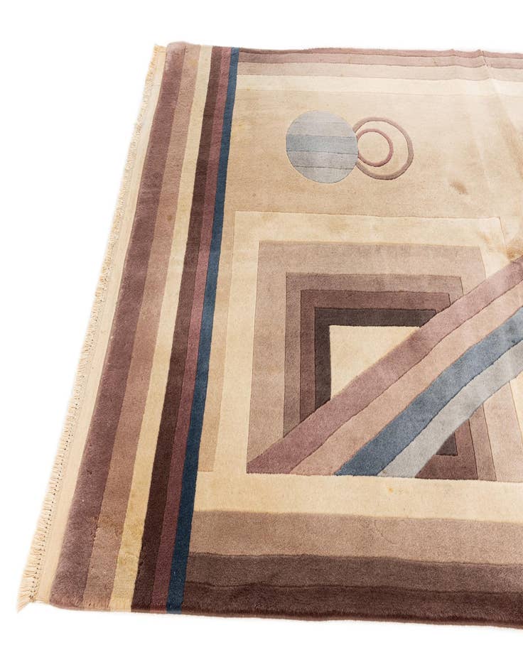 Detail image of 5' x 8' 2 Hand Knotted Tibet Wool Rug