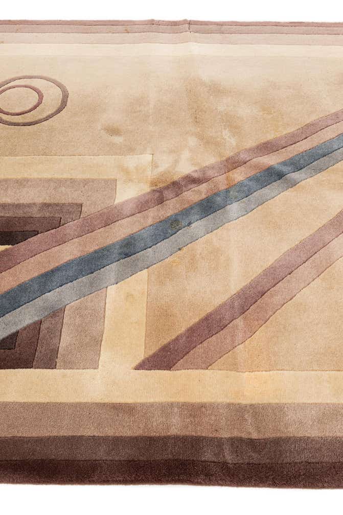 5' x 8' 2 Hand Knotted Tibet Wool Rug